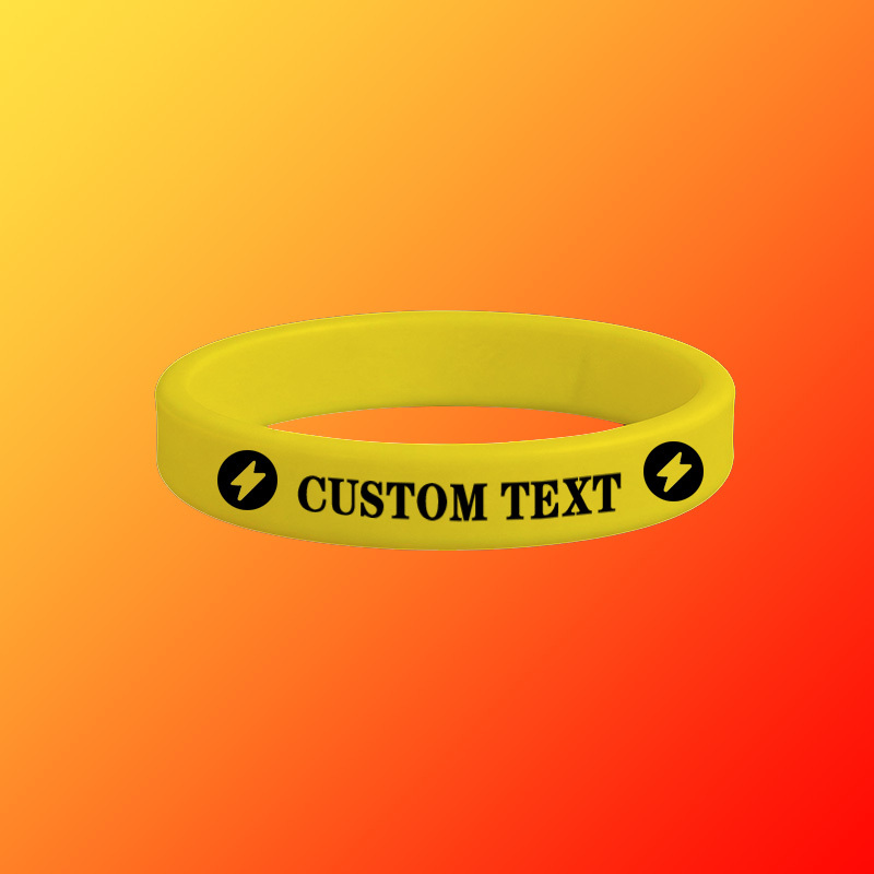 100pcs Custom Silicone Wristbands, Gift for Her